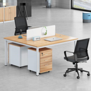 Bàn làm việc chữ U văn phòng mới