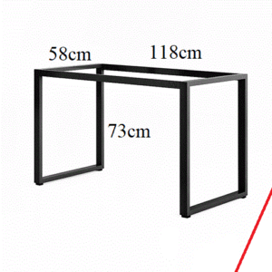 Chân bàn chữ U mẫu truyền thống 245k ngàm âm dương